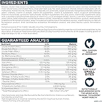 Vista 6 de NutriSource Bocaditos Pequeños de Pollo y Arroz para Perros Adultos 5lb