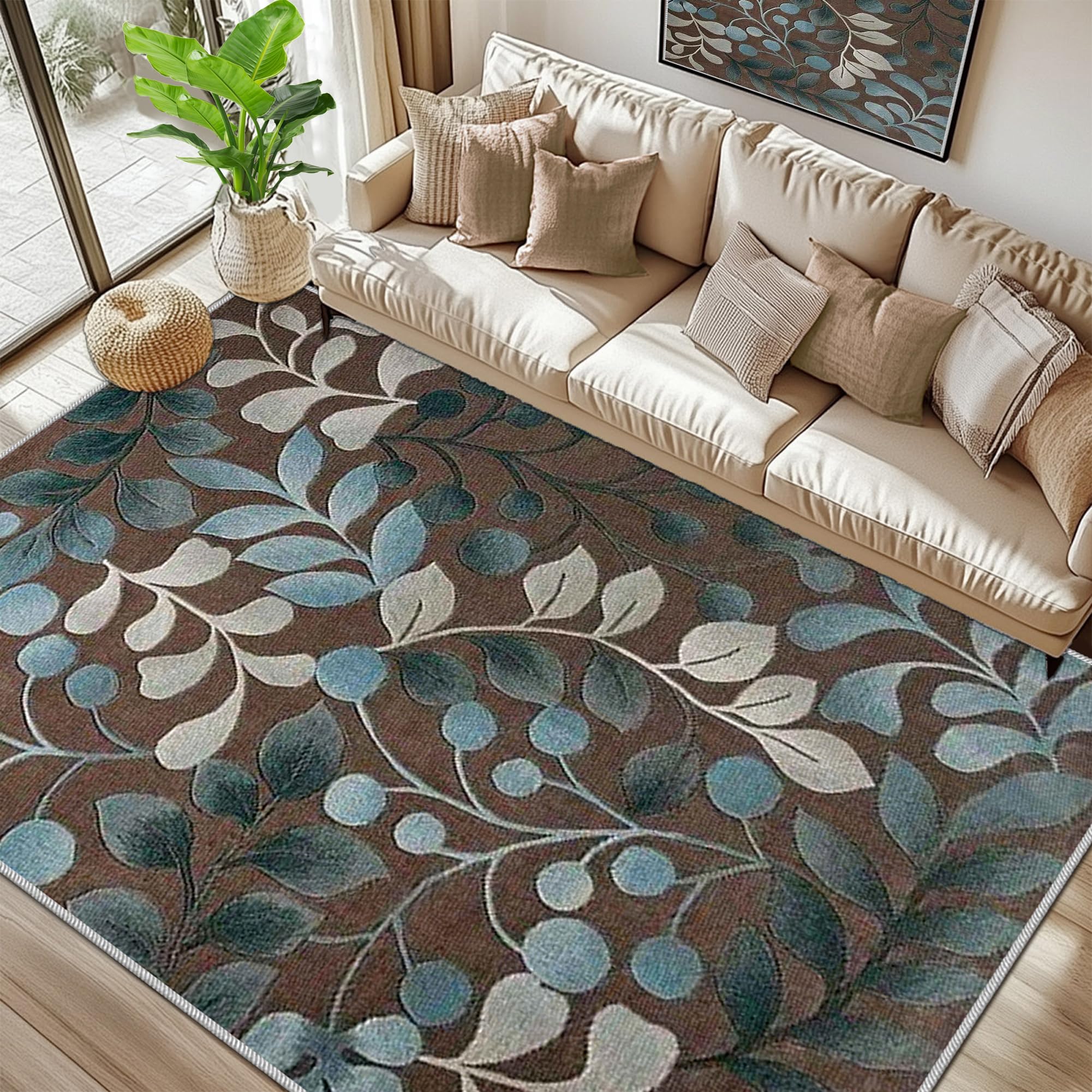 Tapis de chambre adulte doux à poils courts pour une descente de lit idéale