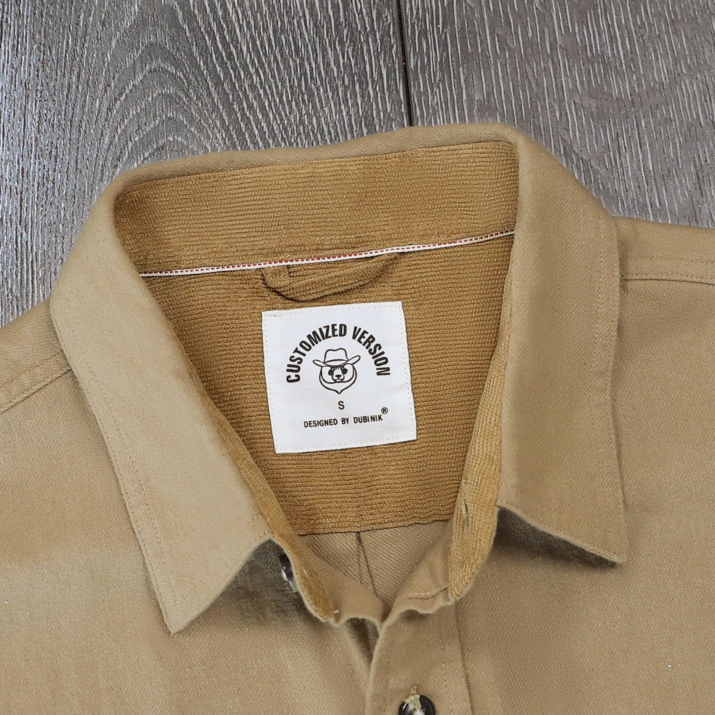 Dubinik® Camicia Flanella Uomo Quadri Camice in Flanella Uomo Regular Fit Casual Cotone Manica Lunga Bottoni Shirt in Pile