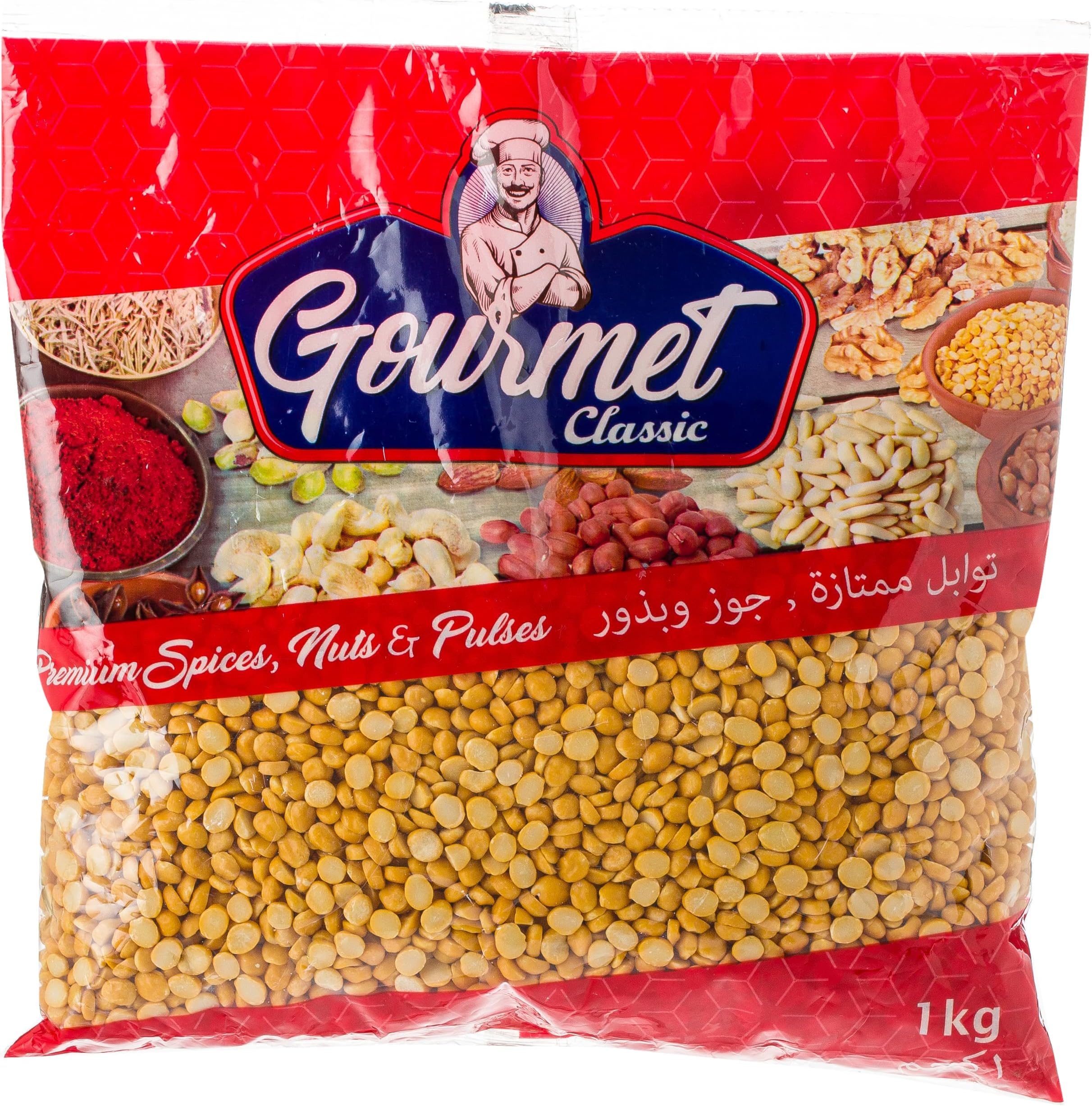 GOURMET CLASSIC Channa Dhal Split, 1 Kg