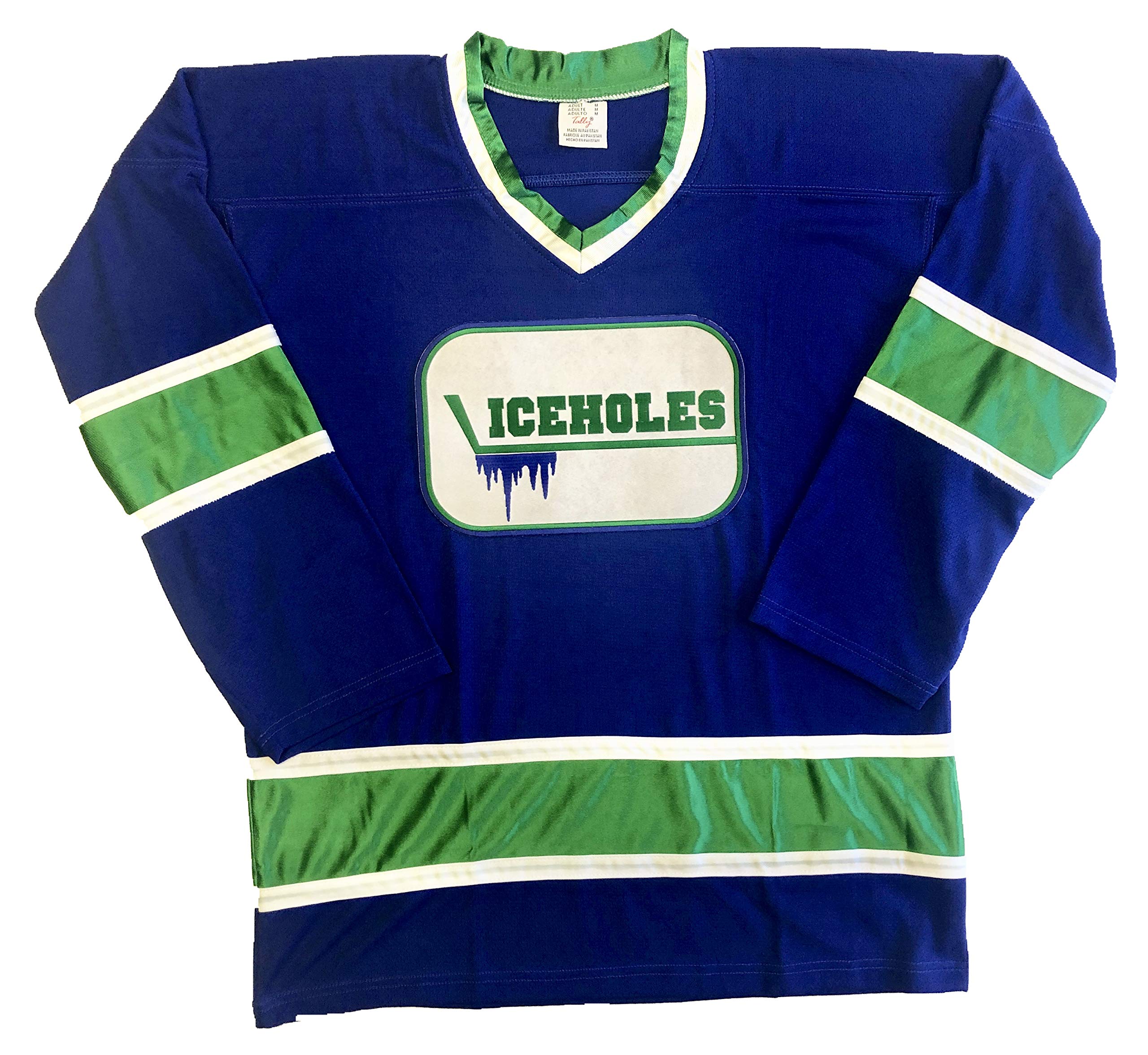 IceHoles Hockey Jerseys - We are Ready to Customize with Your Name and Number (Blue, Adult Small)