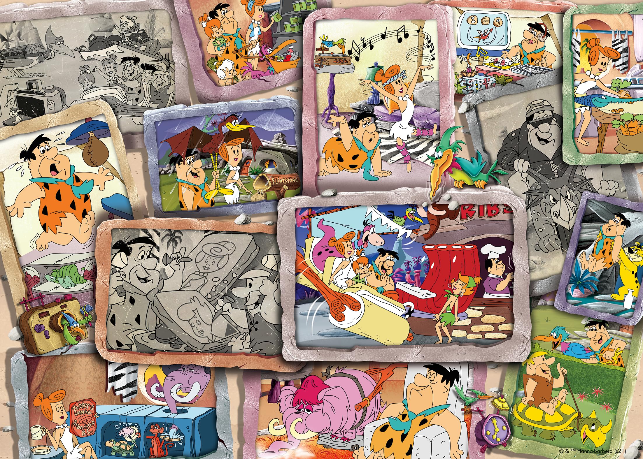 Ravensburger The Flintstones 1000 Piece Jigsaw Puzzle