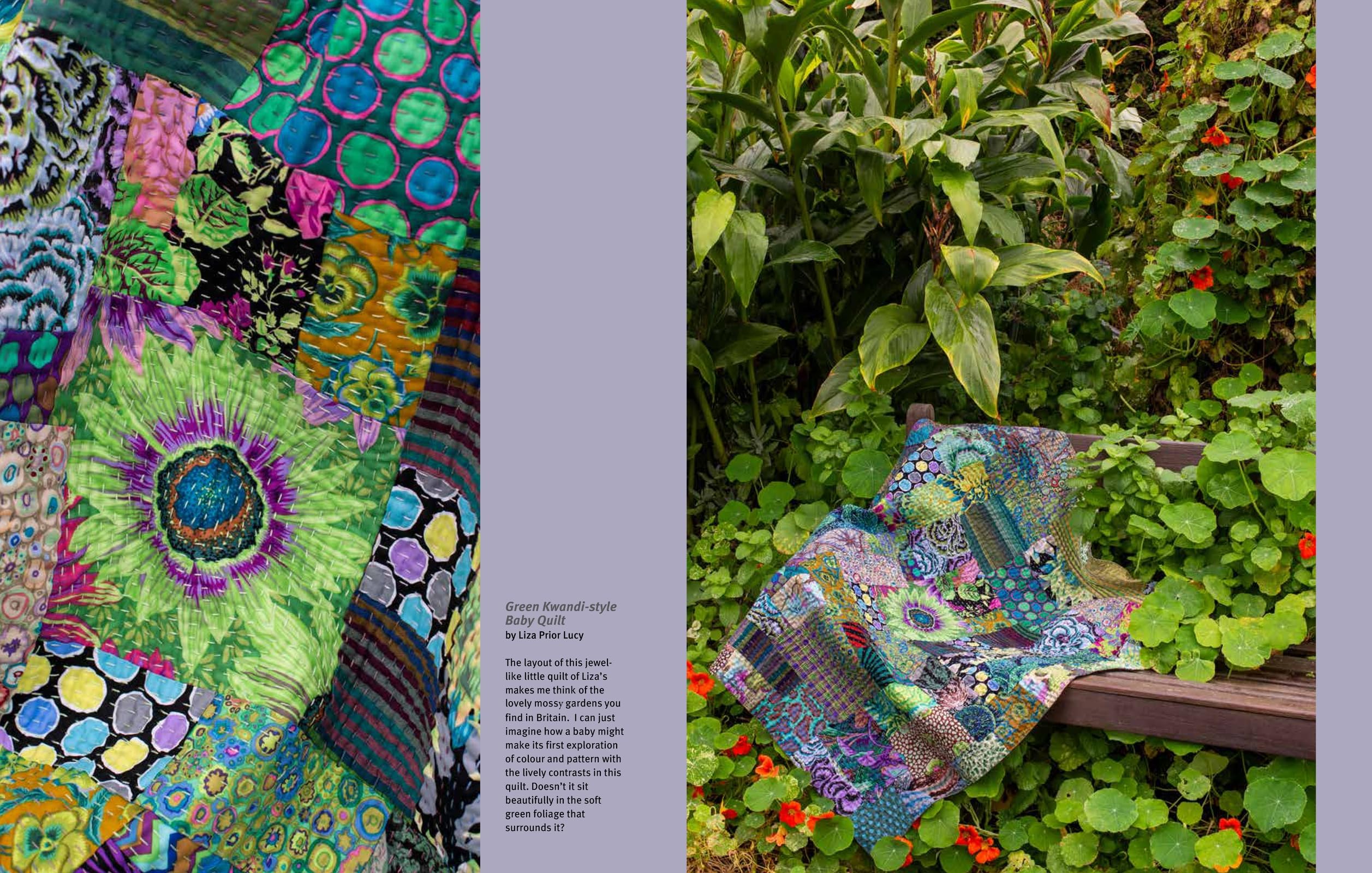 Kaffe Fassett's Quilts at an English Manor House
