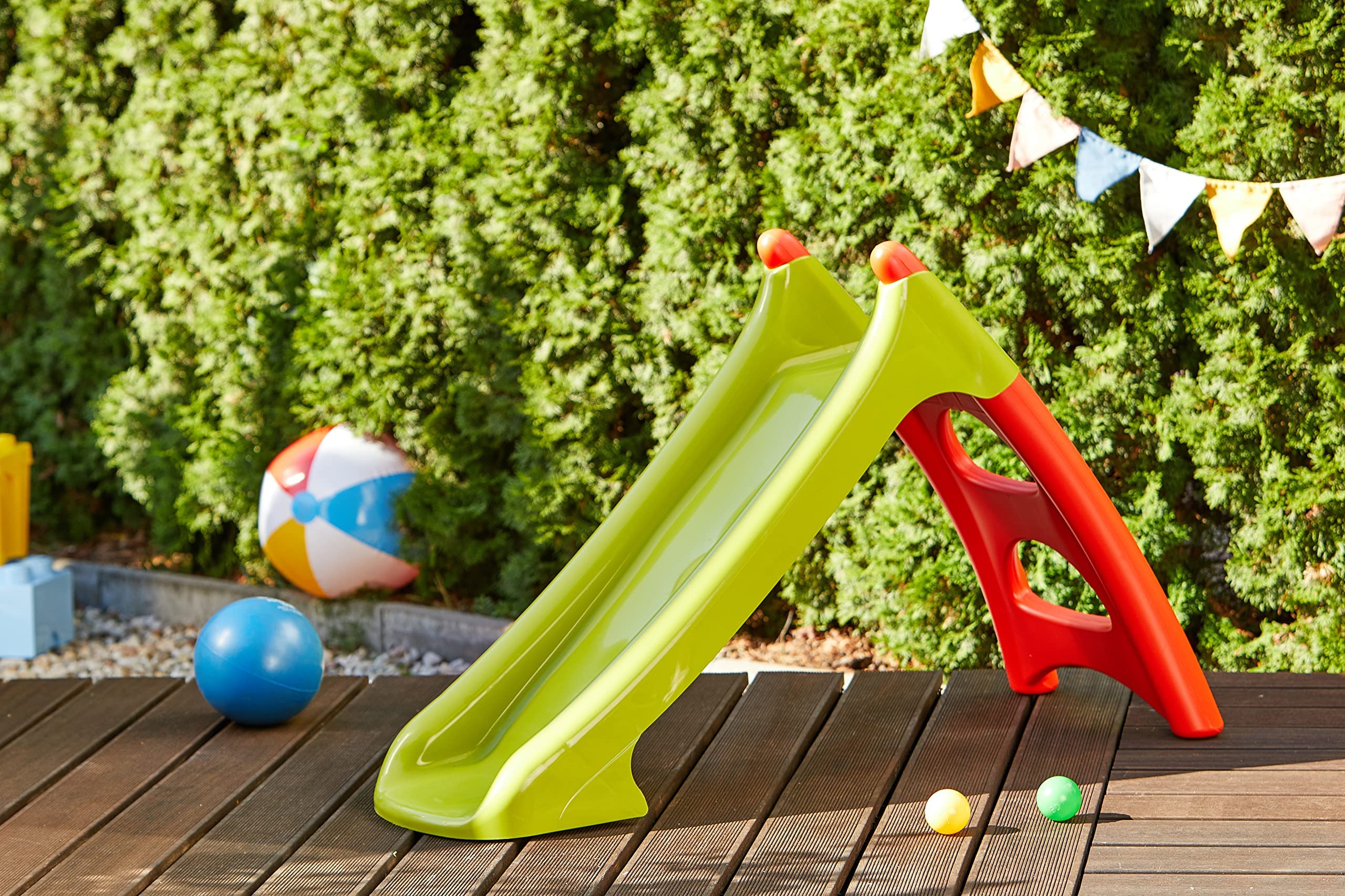 Smoby - Scivolo Xs Water Fun, 7600310270, 2 Anni, Scivolata 90 Cm