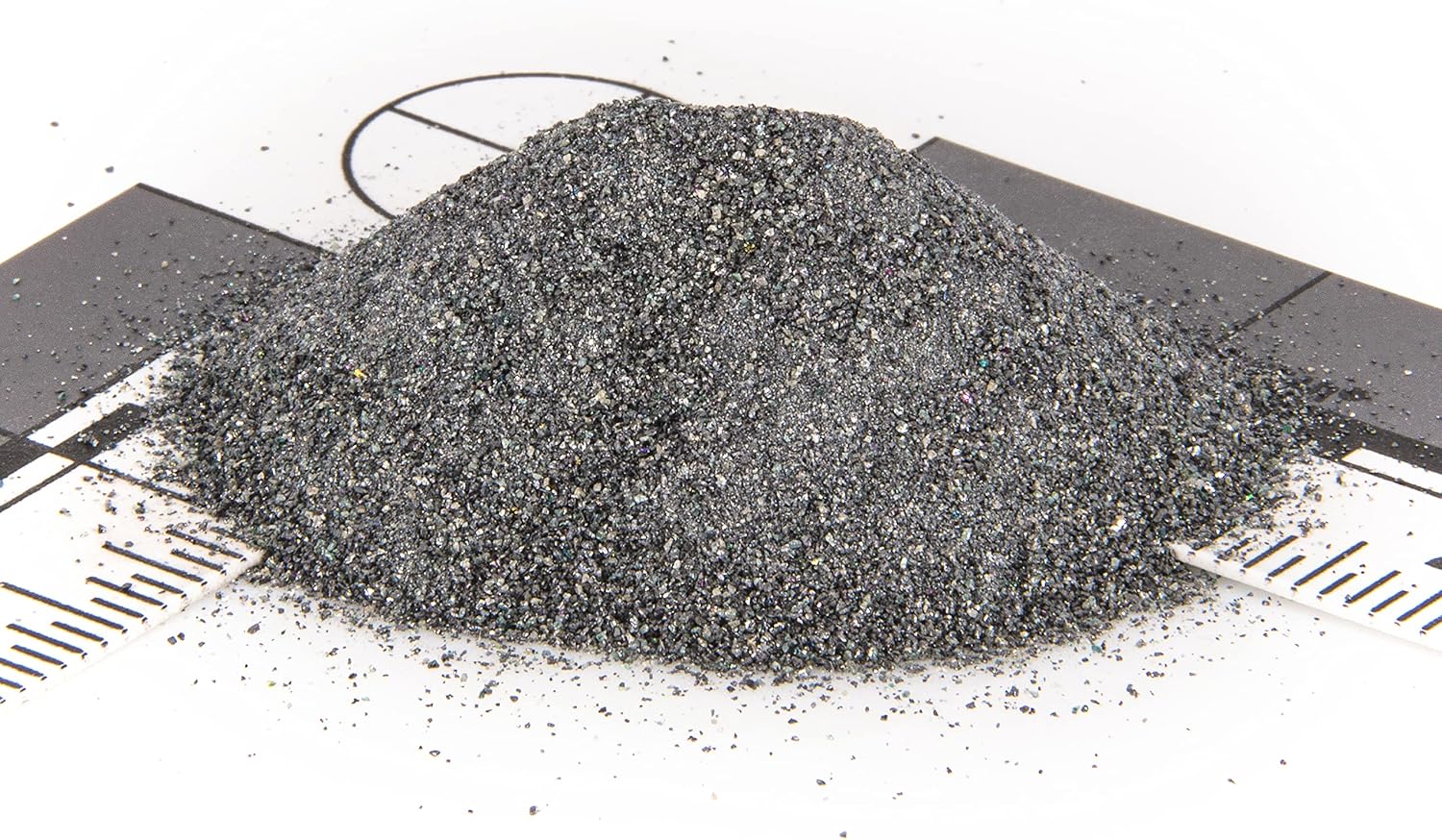 Carborundum; Pure & Natural: by World of Wood- Crushed Inlay Stone Perfect for Wood Inlay, Jewelry, Art, and More (FINE Powder Consistency) (4 oz)