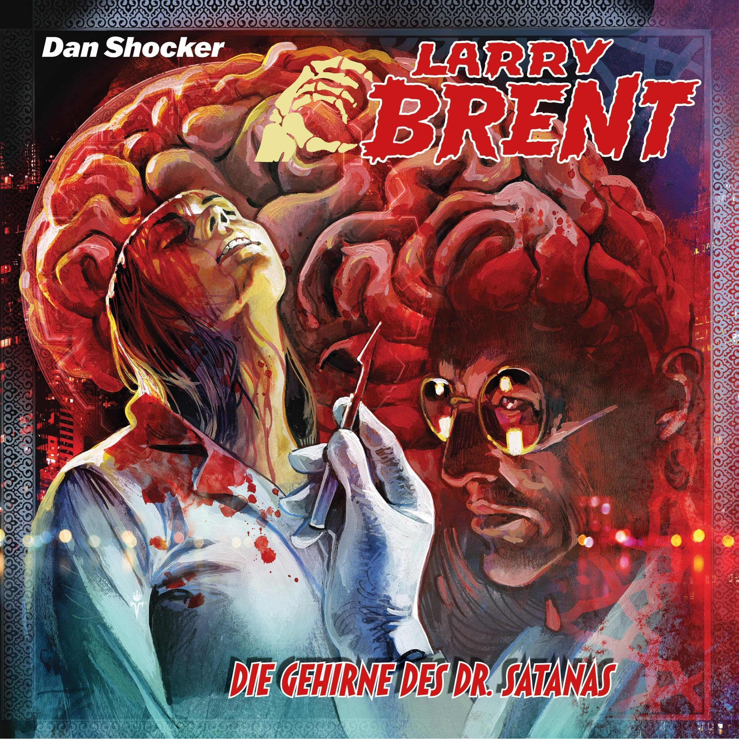 Cover art for Die Gehirne des Dr. Satanas