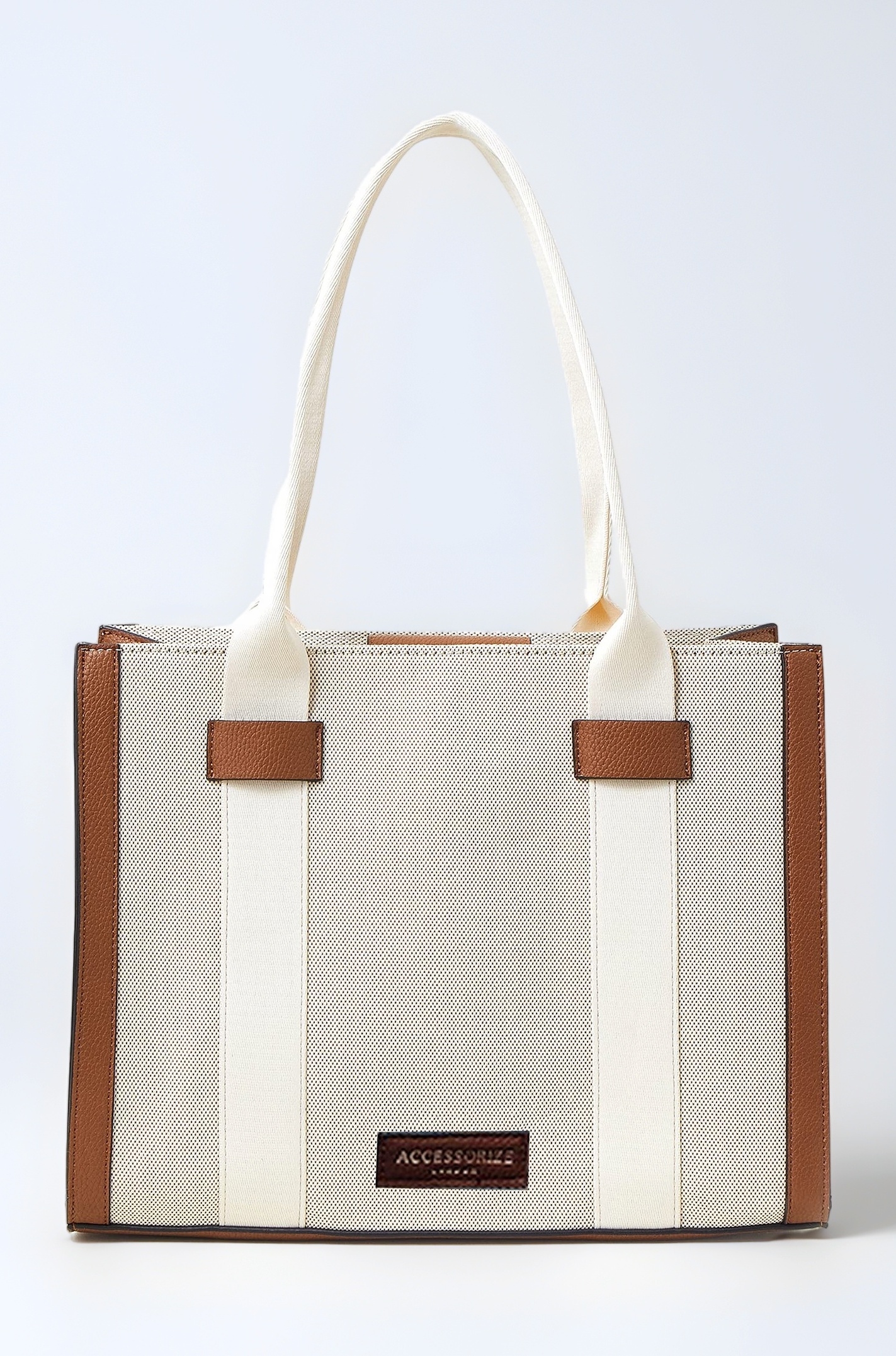 London Women's White Shoulder Bag |Fits Upto 14 Inch Laptop | Ladies purse |tote bags for women office use| Stylish Shoulder Bag | Ladies Gift