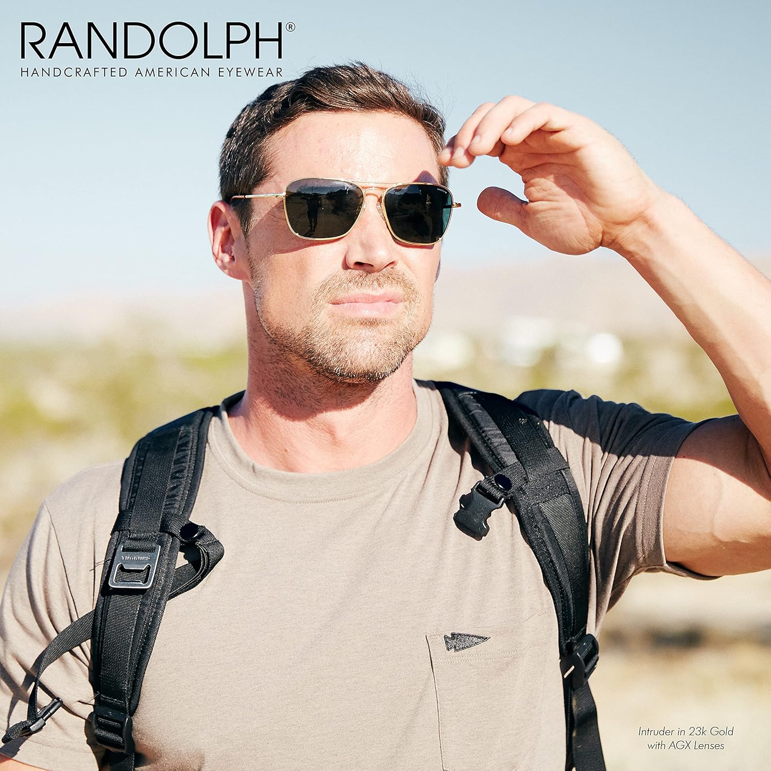 Randolph Eyewear Intruder Aviator Sunglasses for Men and Women – Aviator Glasses Non-Polarized, UV Protection Sunglasses - Image 5