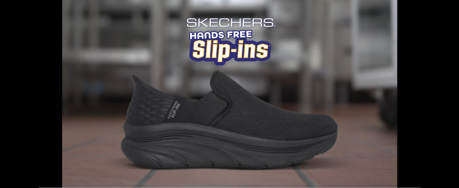 Skechers Men's Hands Free Slip-Ins Cessnock-Rylind SR Food Service Shoe