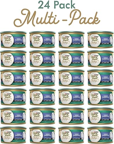 Miniatura 4 de Purina Fancy Feast Medleys alimento húmedo para gatos enlatado para adultos – (24 latas) 3 onzas -