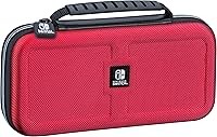 Vista 1 de RDS Officially Licensed Nintendo Switch Deluxe OLED, Nintendo Switch, & Switch Lite Game Traveler Case - Purple Ballistic Nylon, Viewing Stand, &