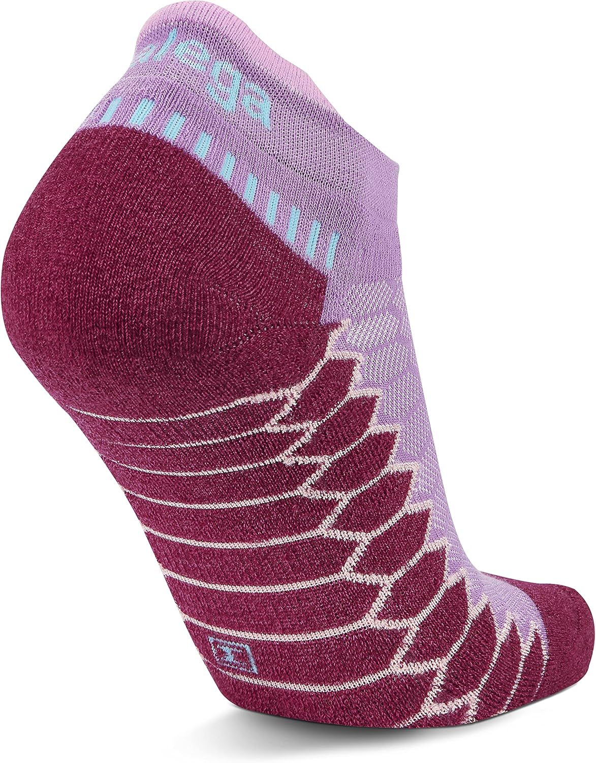 Balega Silver Compression Fit Performance No Show Athletic Running Socks for Men and Women (1 Pair)