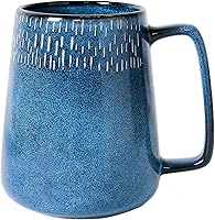 Vista 12 de Taza de café de cerámica de 24 onzas, taza de café grande con leche, taza de té para cacao, capuchino, latte, cereales, apta para lavavajillas, apta