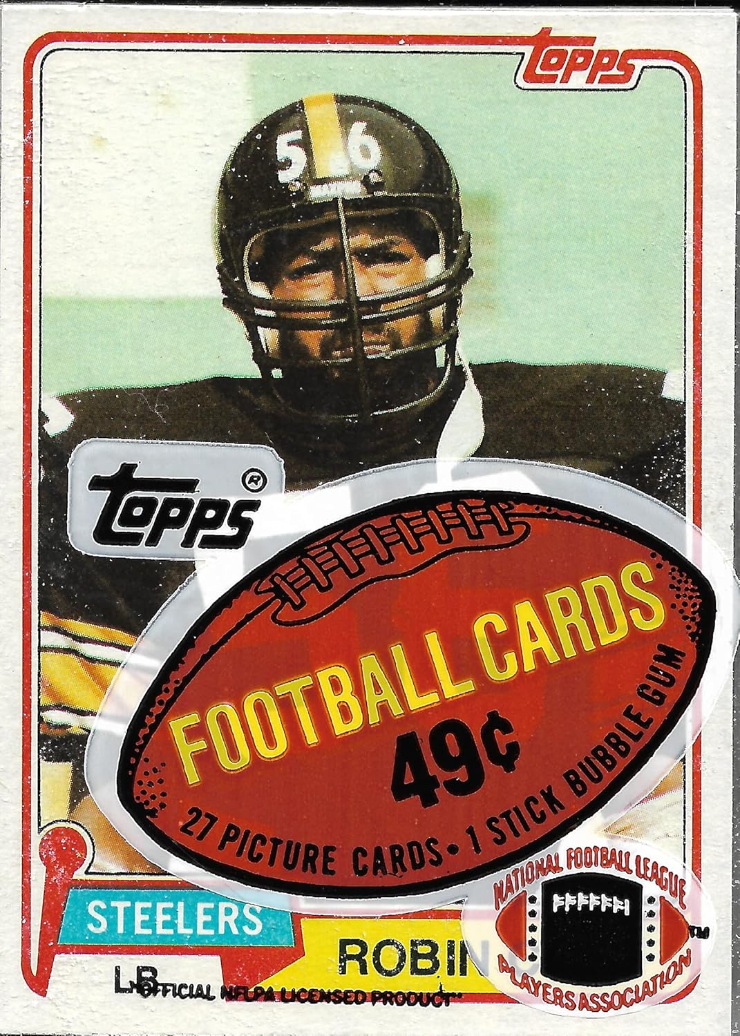 1981 Topps football 27-Card Cello Sealed Pack, Randomly pulled from a box Possible Joe Montana Rookie