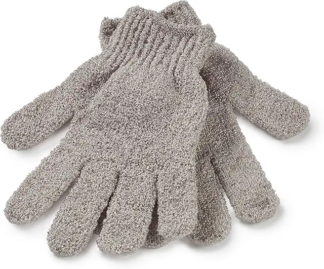 Gant gommage Manicare : Exfoliant pour dos et corps, réduit cellulite, taille unique