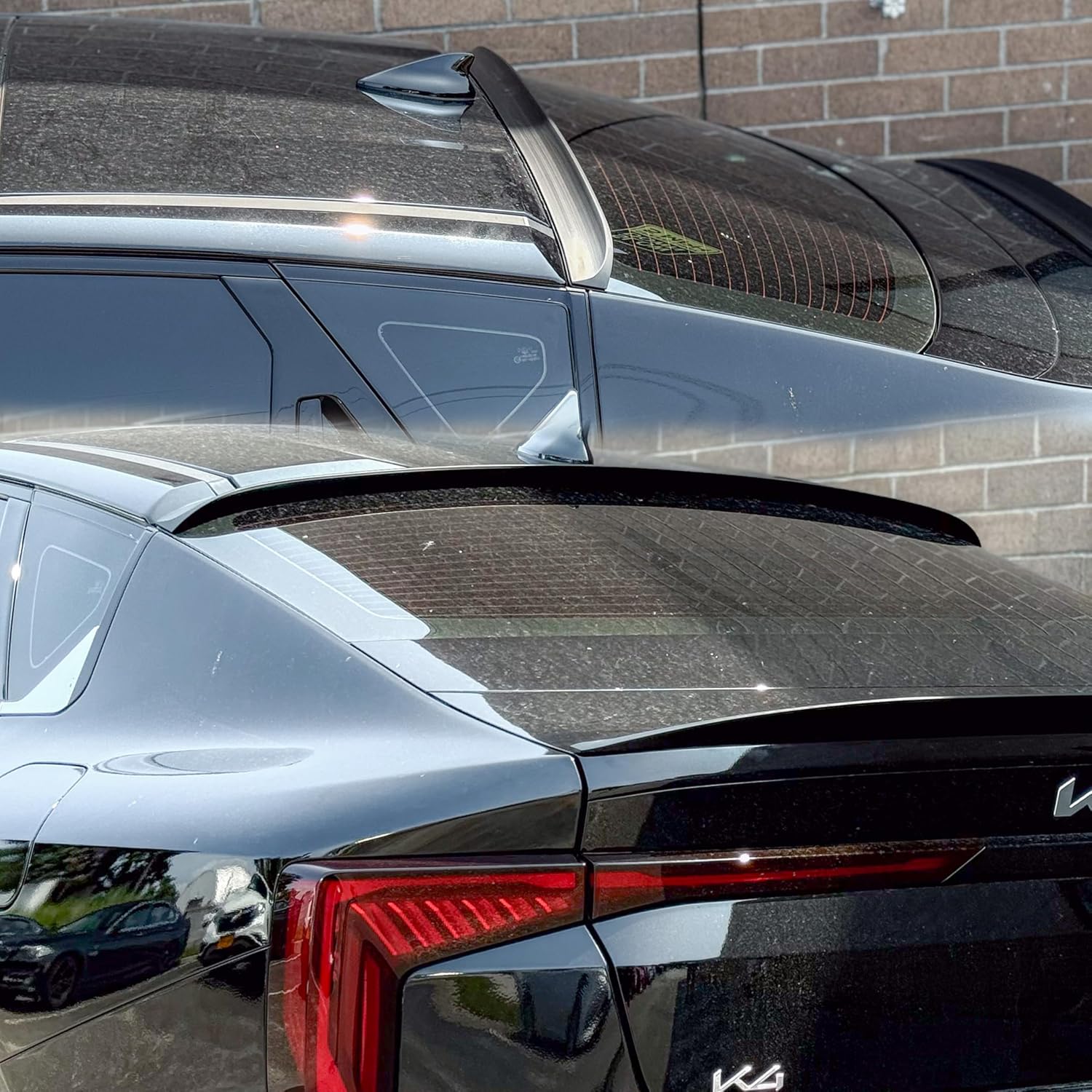 Rear Window Roof Spoiler Compatible with Kia K4 2025-present SpoilerKing (284R)