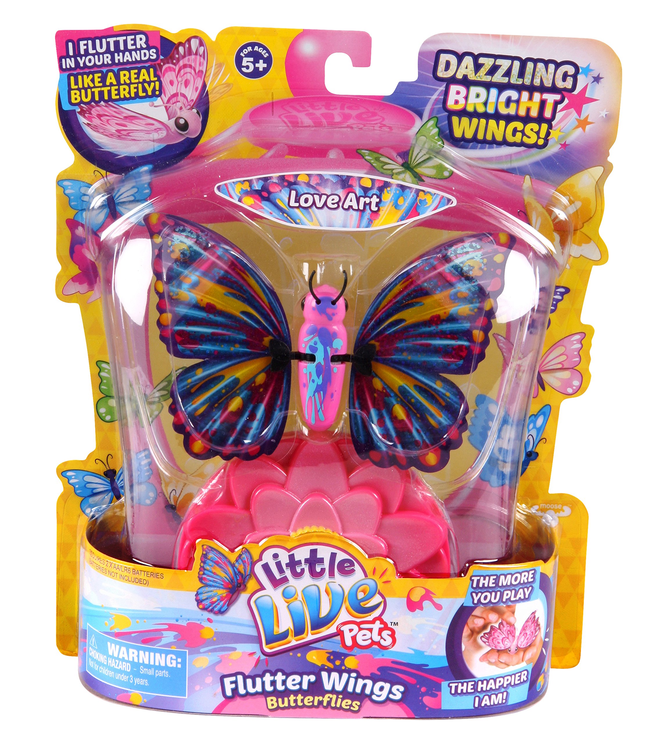 Little Live Pets S3 Butterfly Starter Pack - Love Art: Buy Online