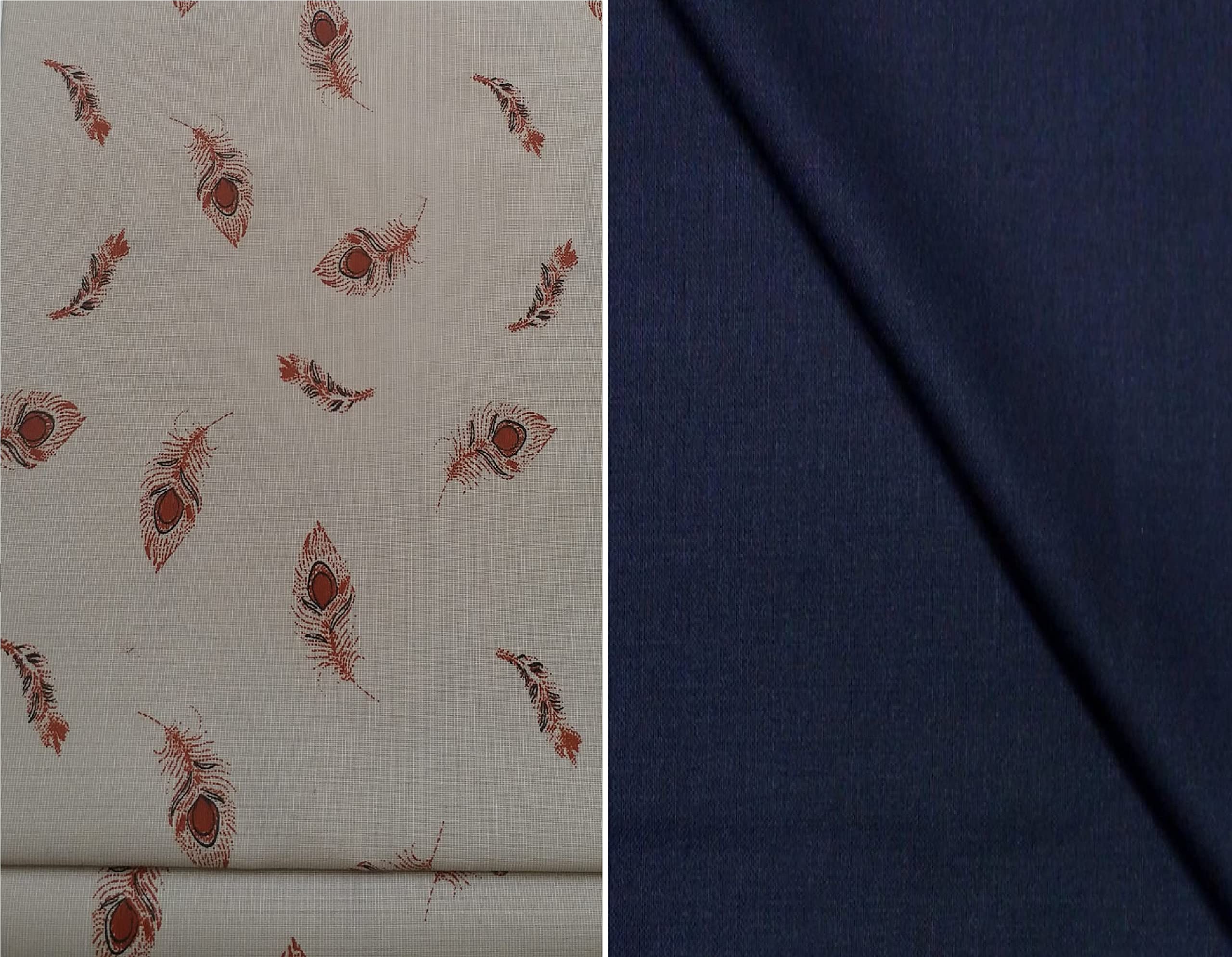 pri & su cottlinns Pri & Su CottLinn Combo fo Cotton Floral Shirt 500092 & Trouser 9004-picture-18