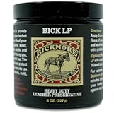 Heavy Duty Leather Conditioner&comma; Scratch Repair - LP 8oz &vert; Preservative&comma; Protector & Restorer Balm for Dry&comma; Cracked&comma; Scratched Leather &vert; Made in USA
