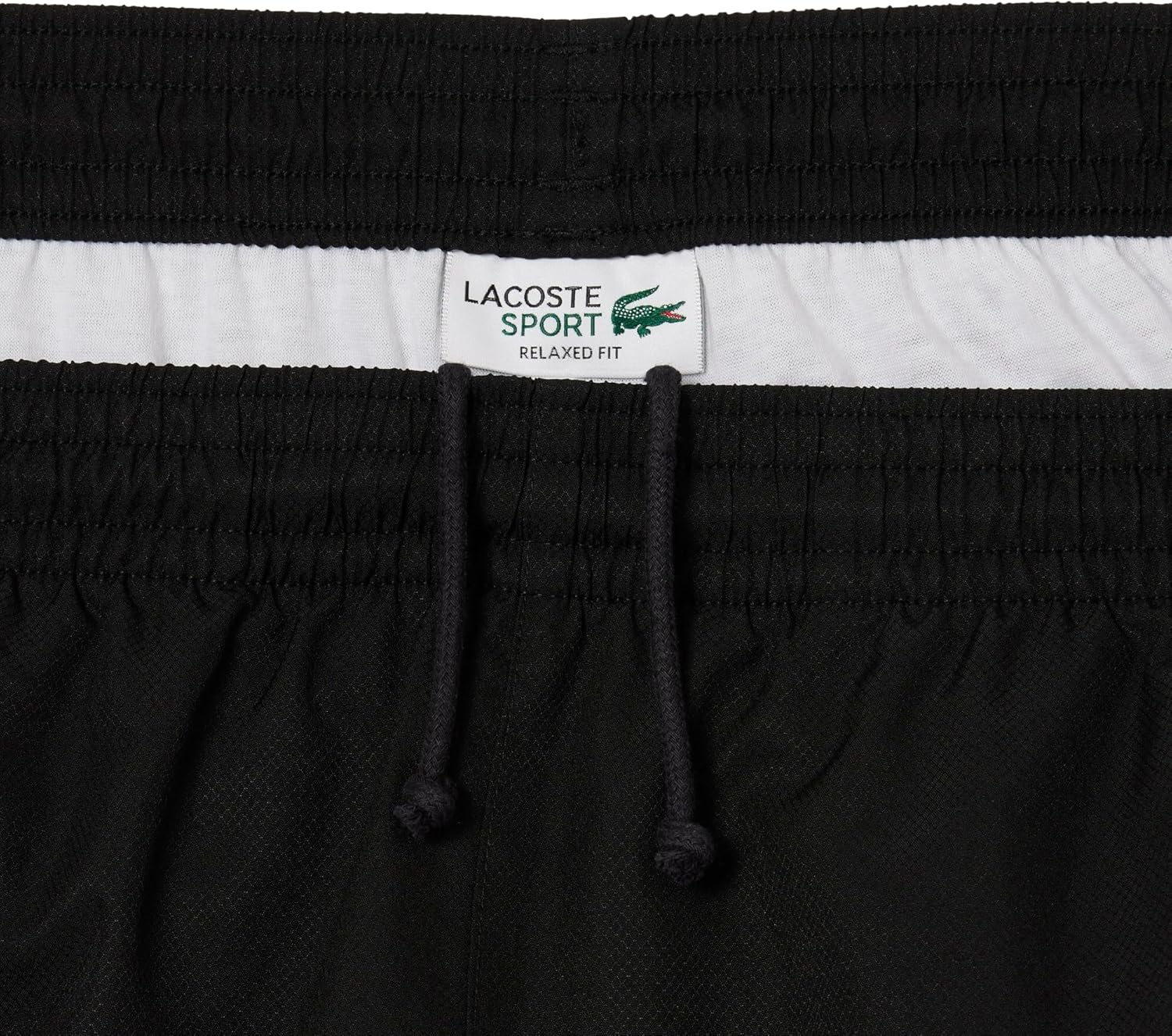 Lacoste Men's Lightweight Colour-Block Stripe Tennis Shorts