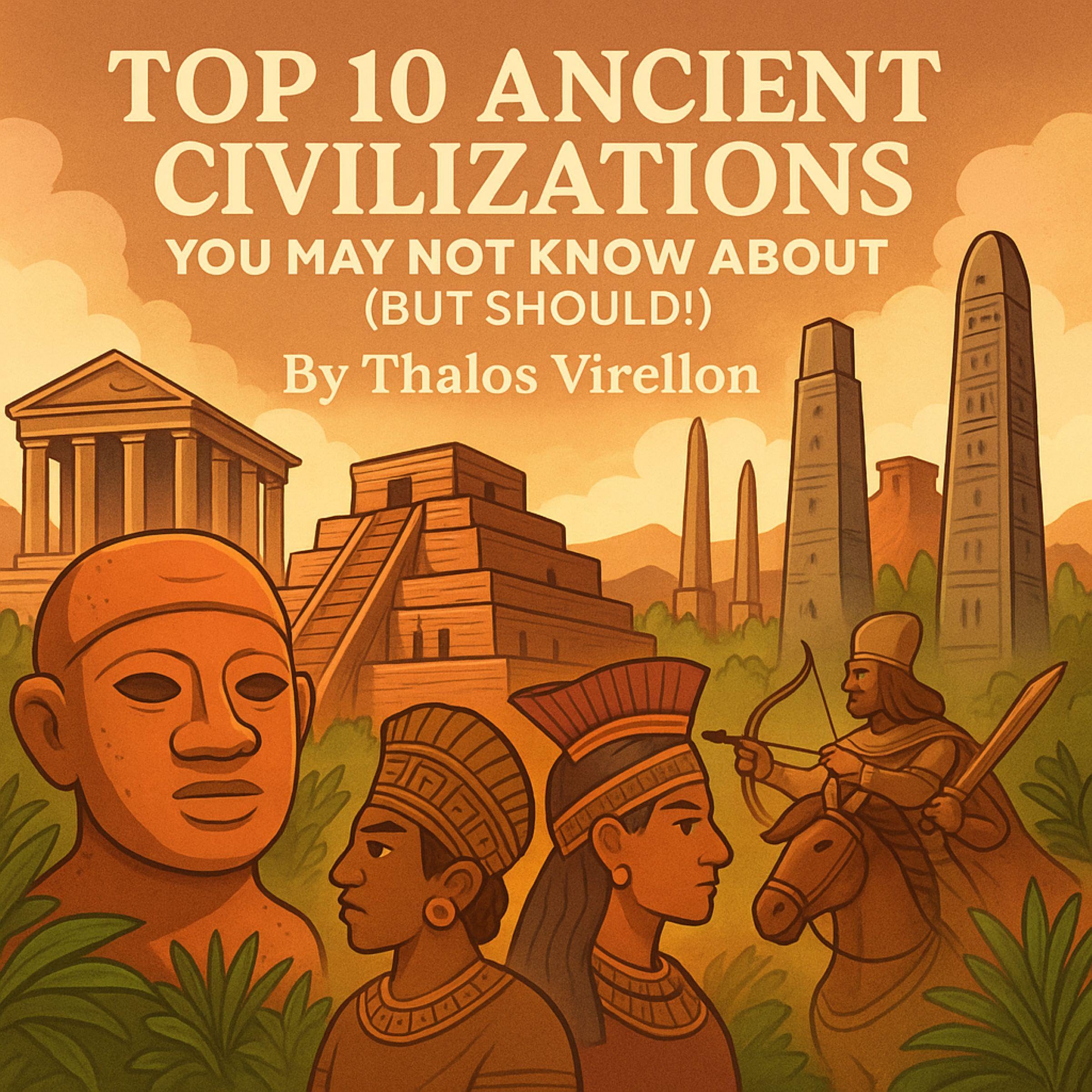Cover art for Top 10 Ancient Civilizations You May Not Know About (but Should!)