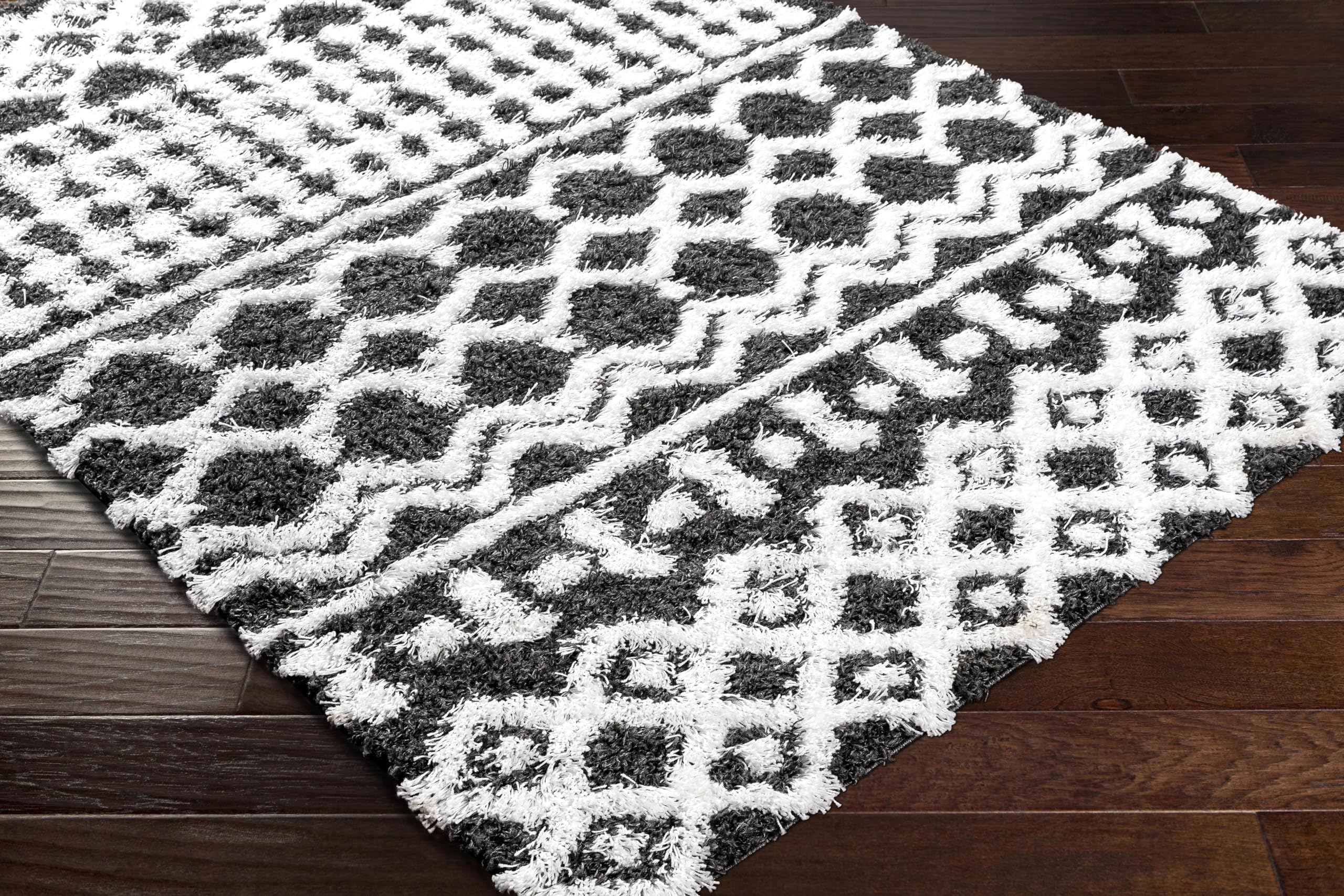 Amazon.com: Livabliss Hapsburg Moroccan Shag Runner Area Rug, 2'7