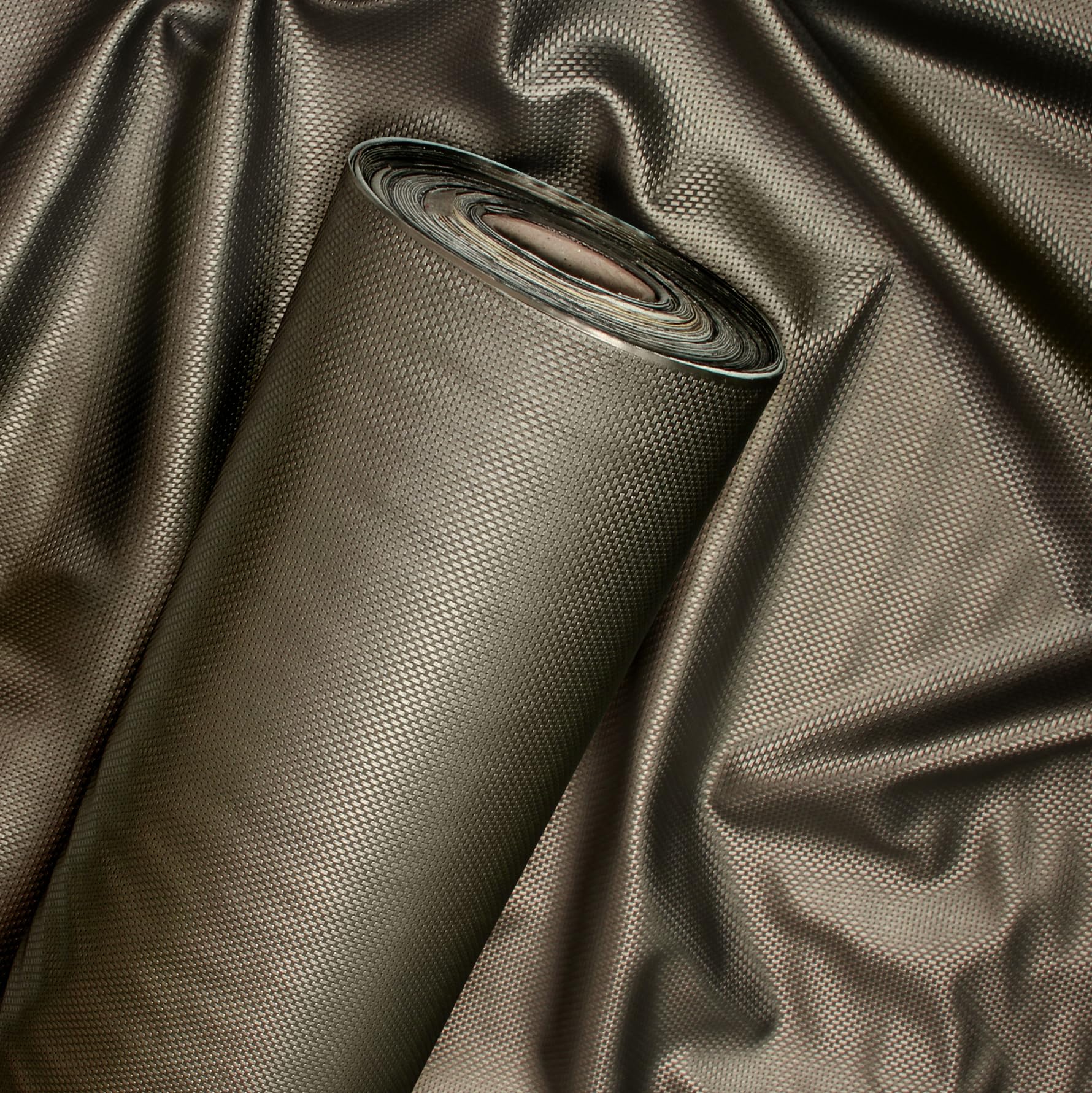 Amazon.com: VViViD Bycast65 Black Twill Weave Faux Leather Marine