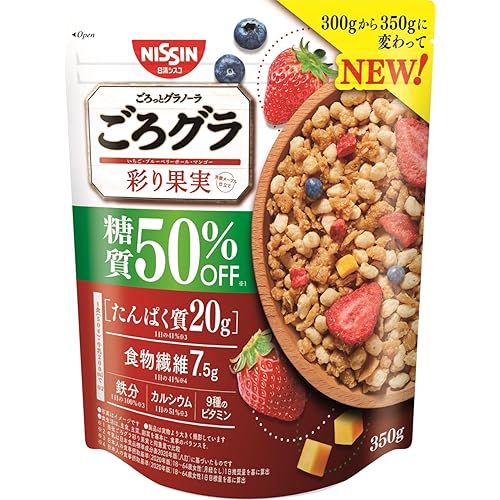 日清シスコ ごろグラ 糖質50%オフ 彩り果実