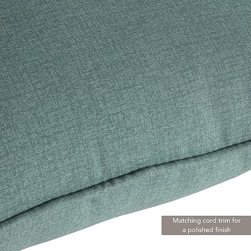 Miniatura 4 de Greendale Home Fashions Juego de 2 cojines para asiento profundo para exteriores, espuma de mar