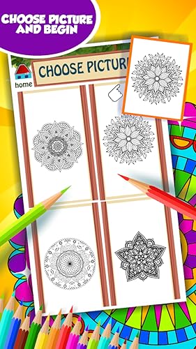 Relax Mandala Coloring Book