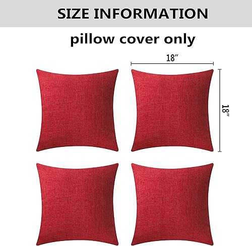 Miniatura 5 de Home Brilliant - Funda lino muy suave para almohada