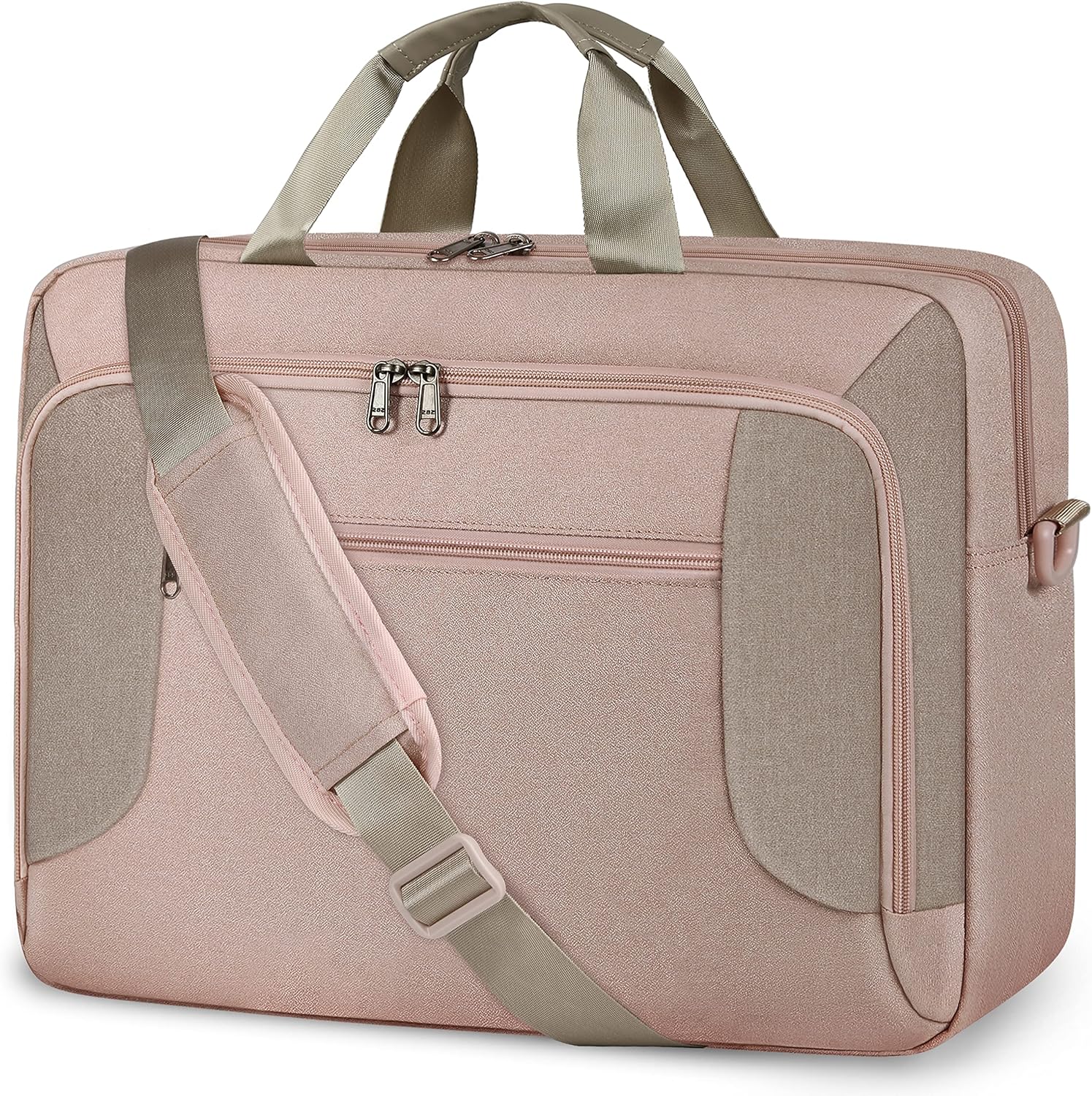 Laptop Bag 17 Inch Waterproof Briefcase for Men Women 17.3 Inch Laptop