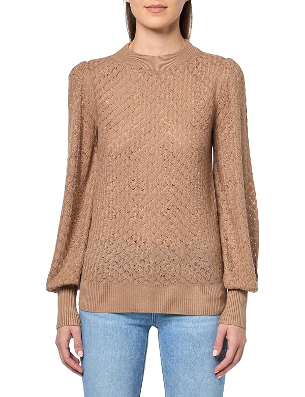 Trina Turk Tom Collins Sweater, Camel, Medium by Trina Turk - Used condition - US$38.75
