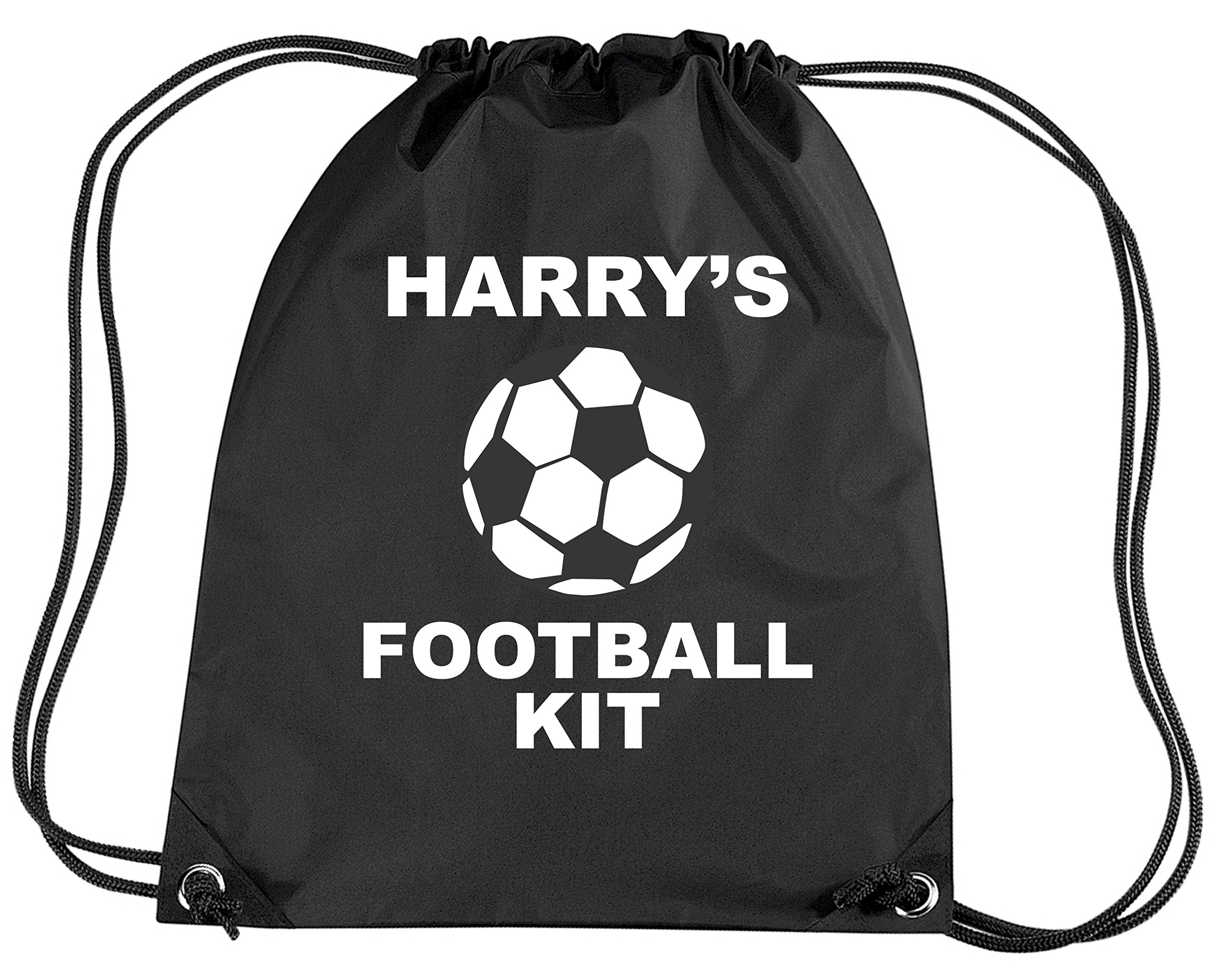 Edward Sinclair Fuchsia Black Personalised Football Kit With Name Drawstring Bag | (Please Goto Add Gift Options Enter Name In Freegiftmessagebox Or Send Message To The Seller Once Purchased)