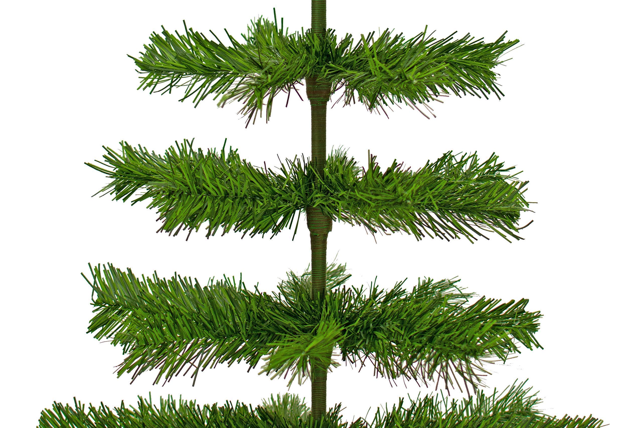 Ripley - ARBOL DE NAVIDAD VERDE CON PUNTAS BLANCAS DE 1.80M