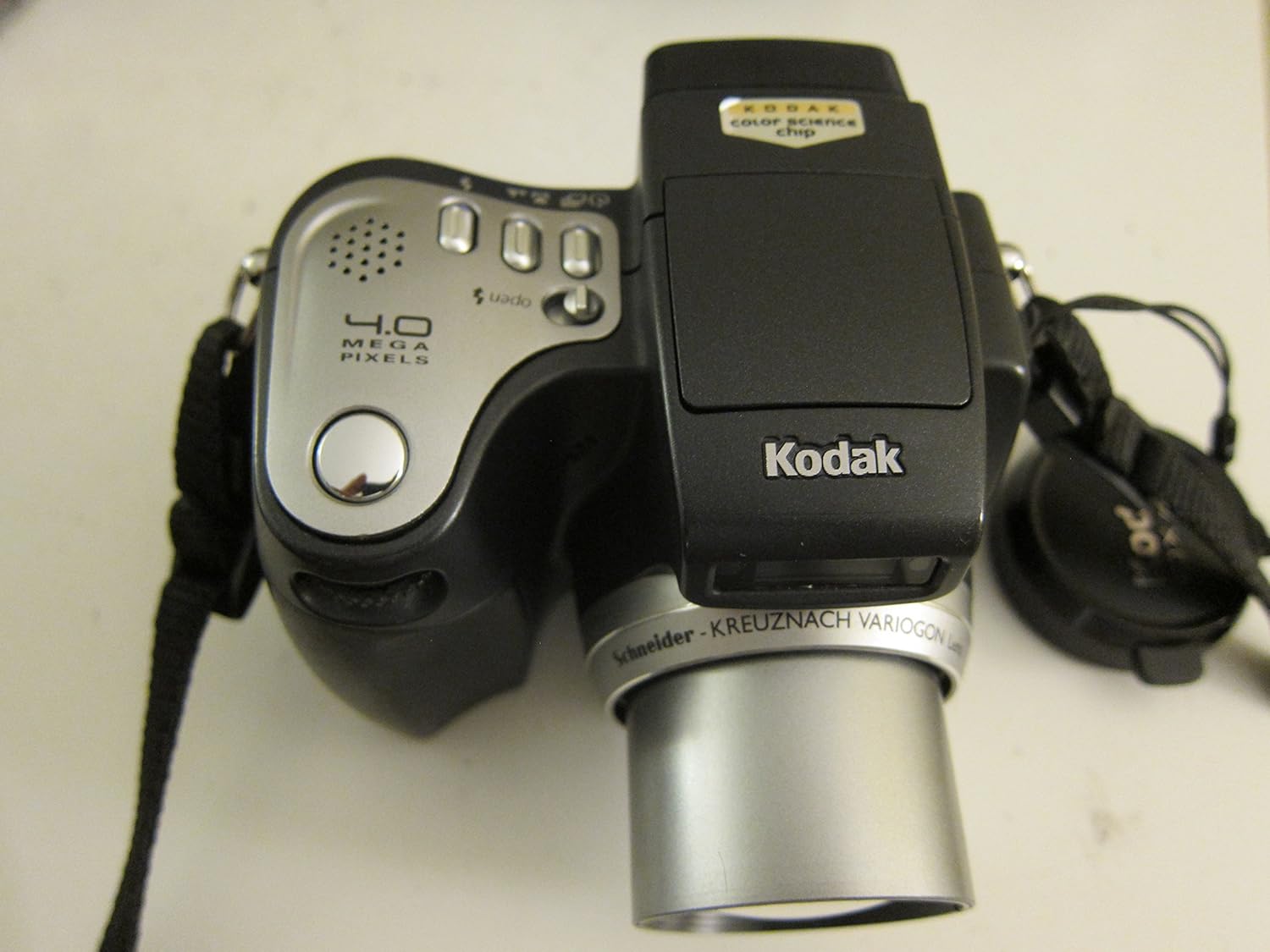 顶部 view 柯达 Easyshare DX6490 的控件