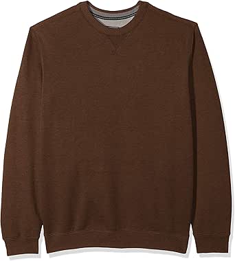 G.H. Bass & Co. Men's Big and Tall Mountain Fleece Crew Long Sleeve ...