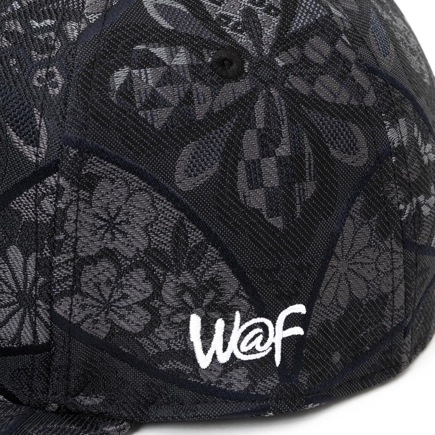 Japanese Pattern Cap Baseball Cap with Traditional Japanese Embroidery Nishijin and Kiryu Weaving Design Men's Snapback Hat