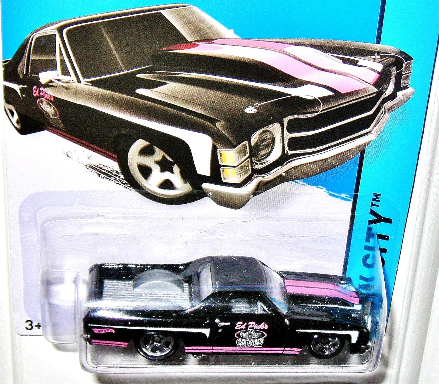 Hot Wheels, 2015 HW City, '71 El Camino [Black] 18/250