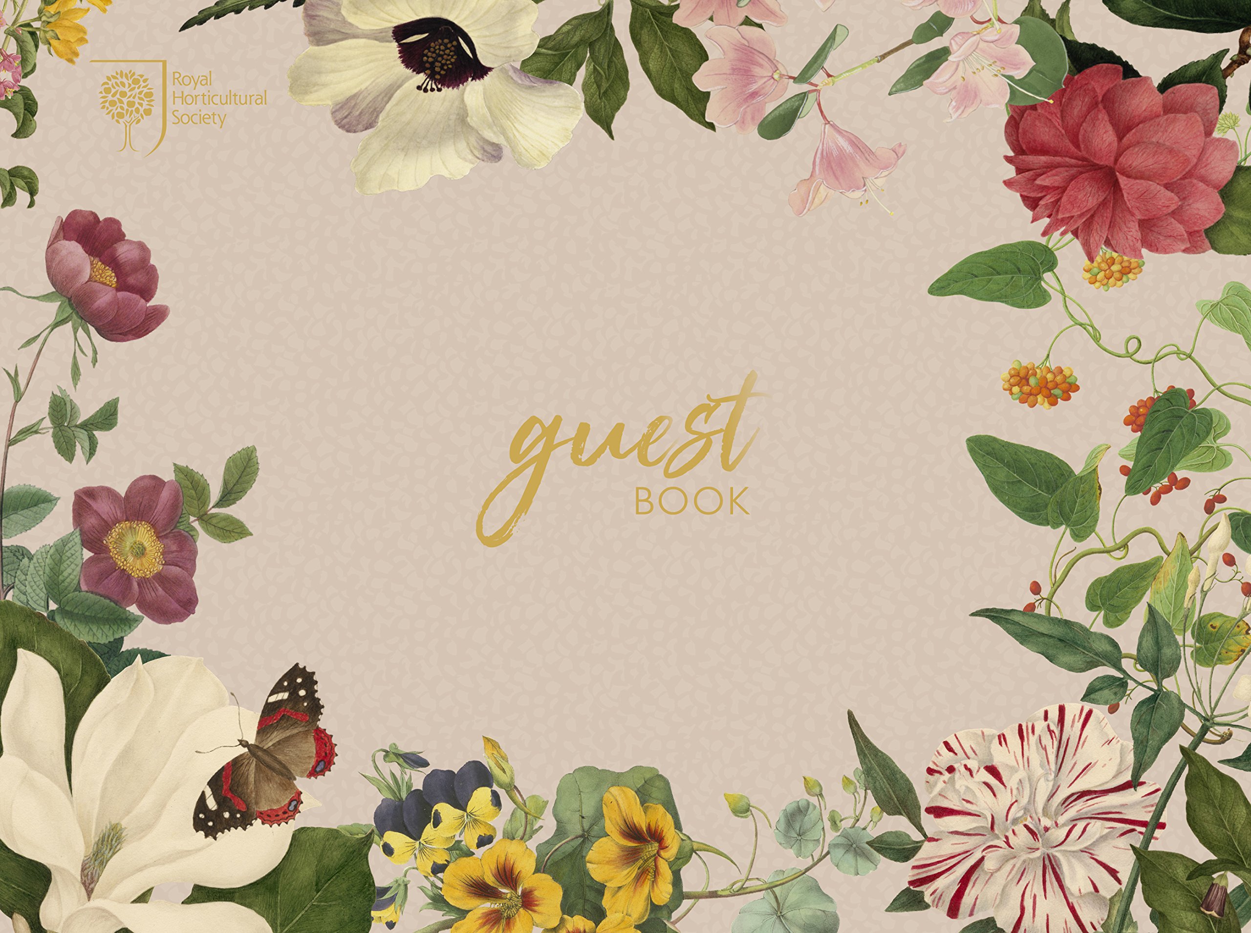 Rhs Guest Book Hardcover – 22 February 2018