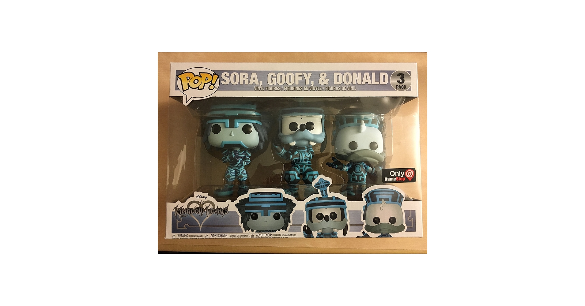 Funko ファンコ　pop 　キングダムハーツ　フィギュア　3体セット　トロン Funko ファンコ pop キングダムハーツ フィギュア 3体セット