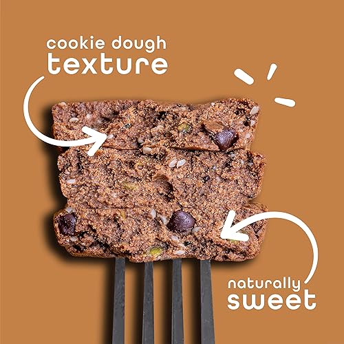 Miniatura 2 de Barras de proteína vegana Feel  Para amantes del chocolate  Keto  Sin gluten  Orgánico  Lions Mane  Chaga  Ashwagandha  15g de proteína  Bajas en