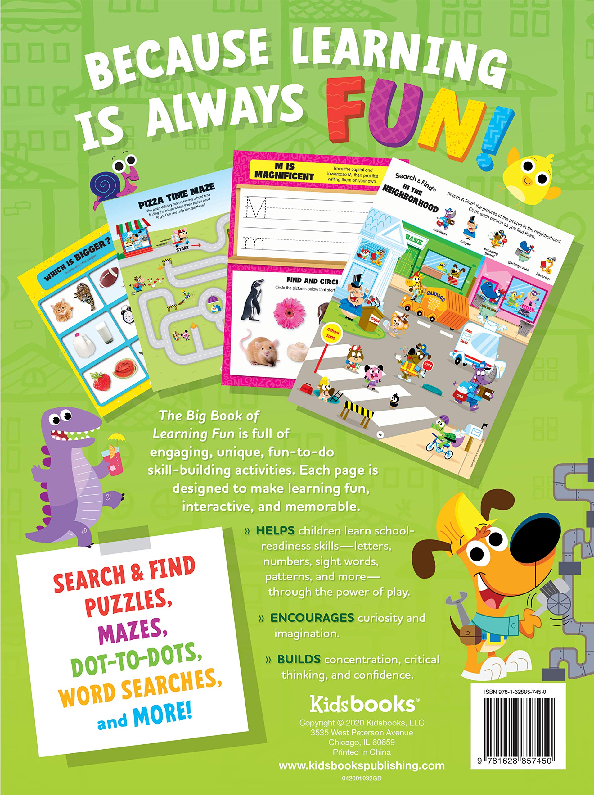 Big Book of Learning Fun Kindergarten
