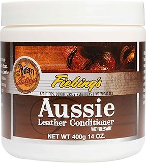 29 Cozy Living Room Decor Tips Featuring Leather Sofas 2 Fiebing's Aussie Leather Conditioner (14 oz) - Contains Beeswax to Withs...