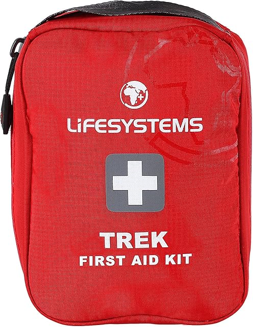 Lifesystems Trek First Aid Kit, CE Certified Contents, Specifically Designed for Hiking and Outdoor