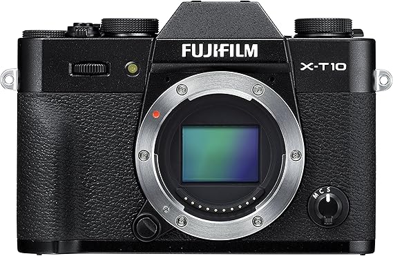 fujifilm x t10 body black mirrorless digital camera old model