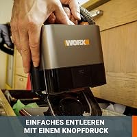 WORX 18V Akkumulátoros Kézi Porszívó, Cube Vac WX030, PowerShare, Erős Szívóerő, HEPA Szűrő, 25 Perc Üzemidő, Kompakt, Hordozható, Akkuval é 4