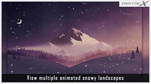 Animated landscapes with snow