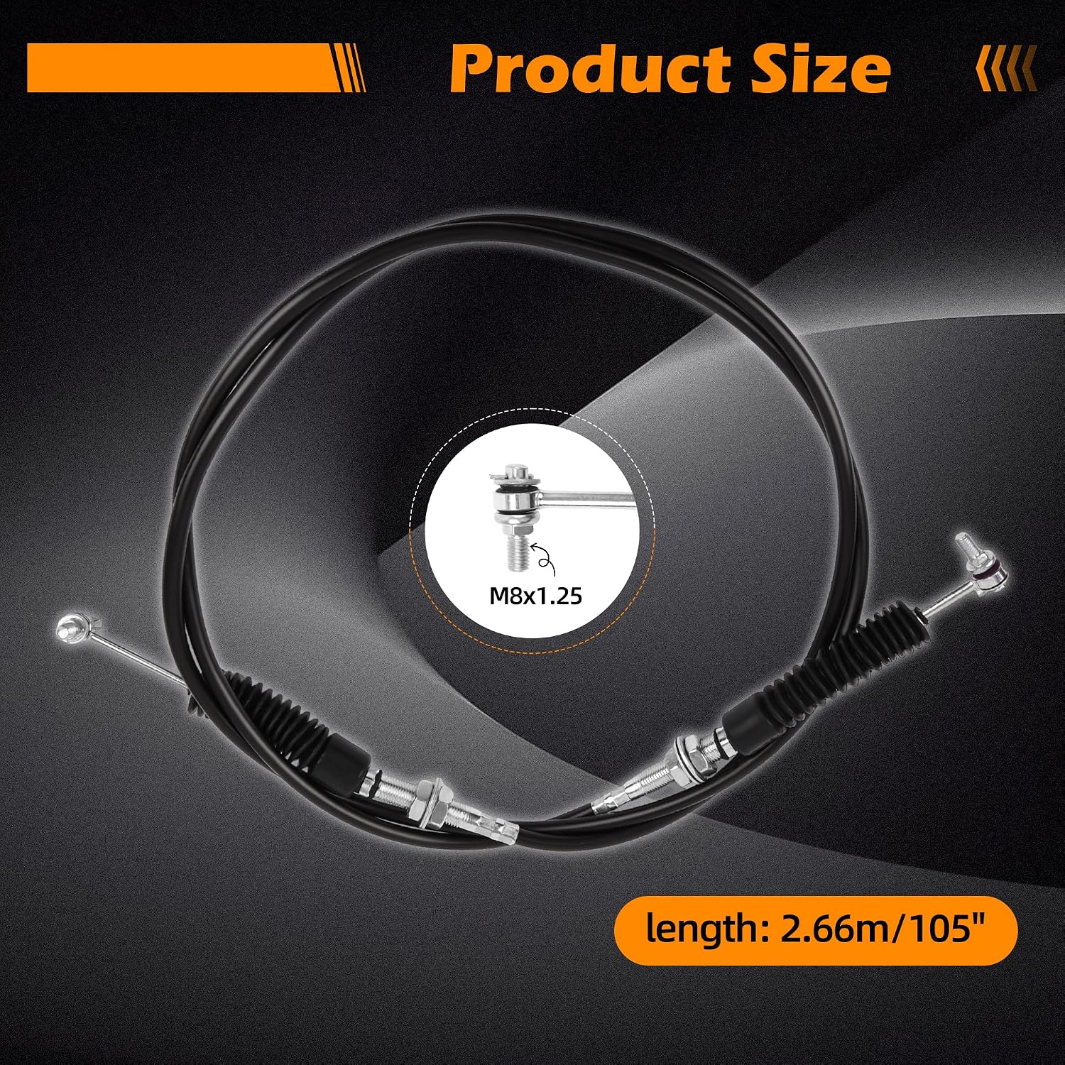 7081883 Gear Shift Cable Compatible with Polaris Ranger XP 900 XP 1000 570 500 ETX Ranger 1000 HST Diesel XP900 XP1000 2013-2020 Replacement for 7081883 7081849 7082474