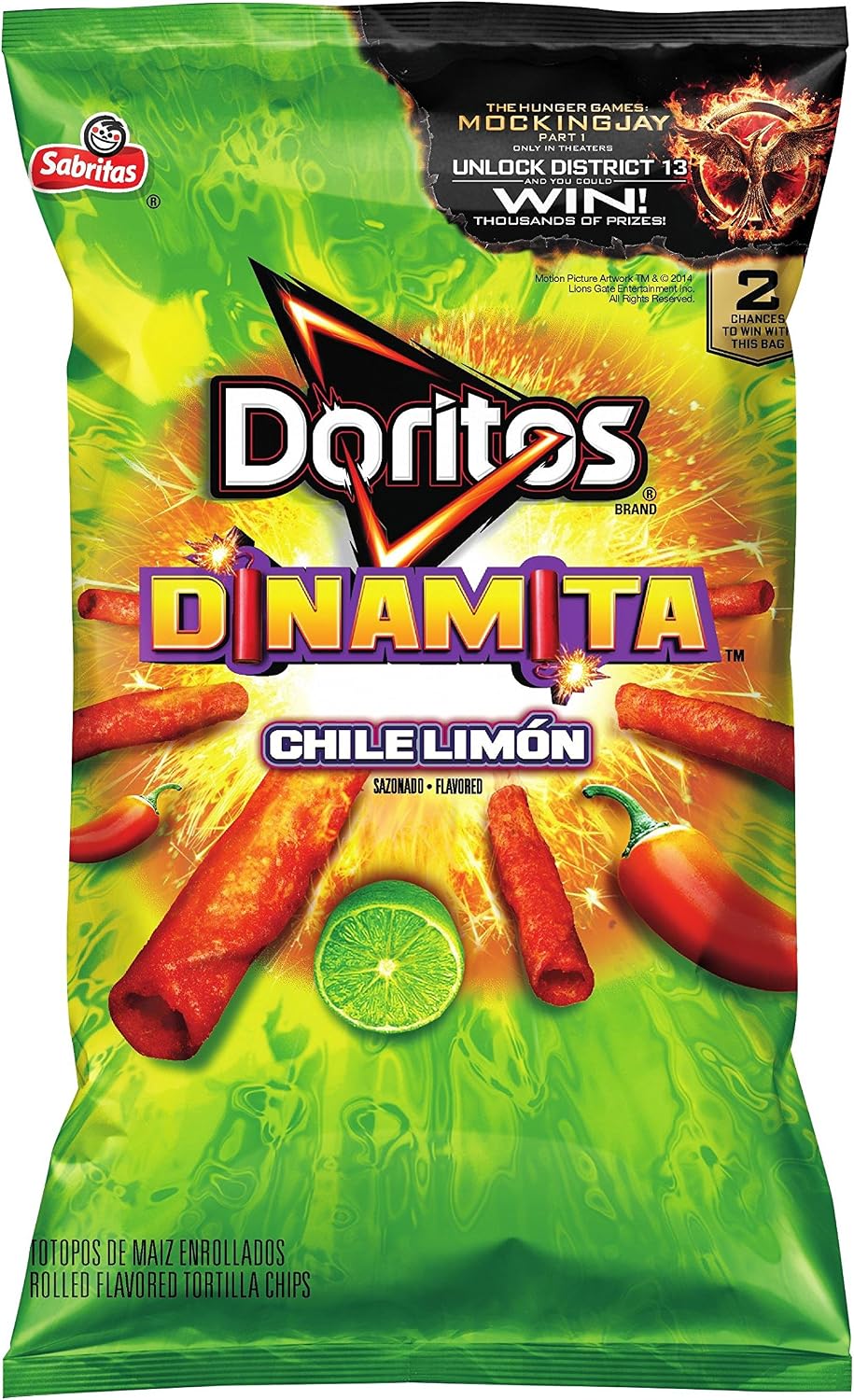Doritos Dinamita Chili Limon, 9.25 Oz